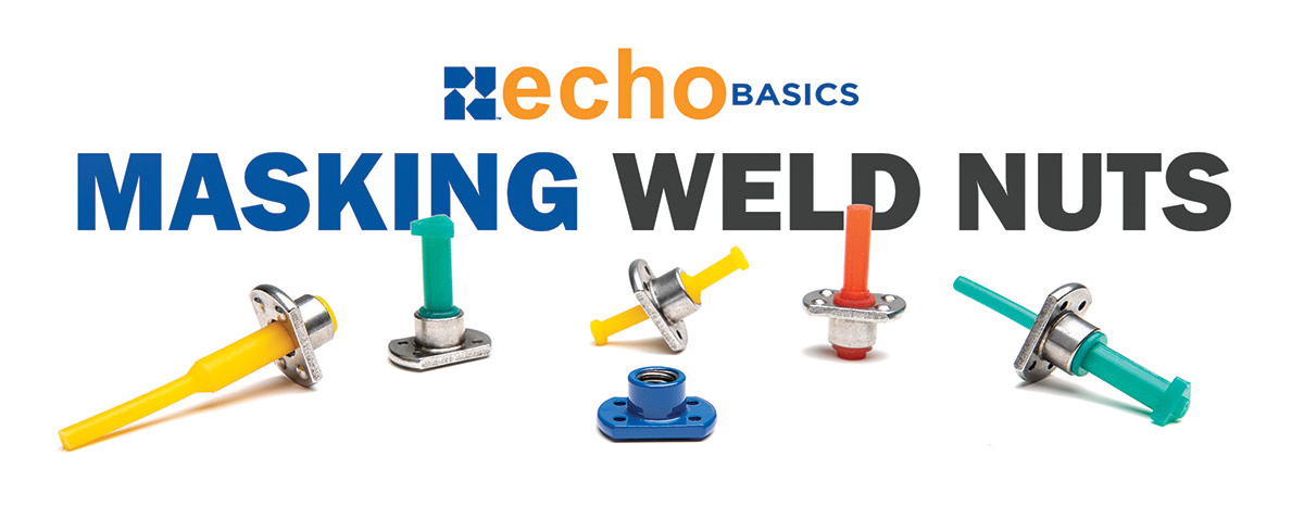 How to mask weld nuts during powder coating