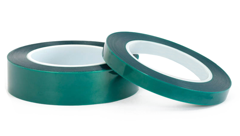 Green powder coating tape