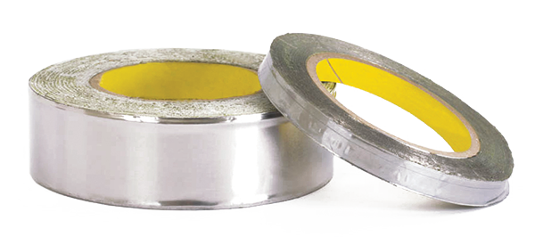 Lead foil tape for plating