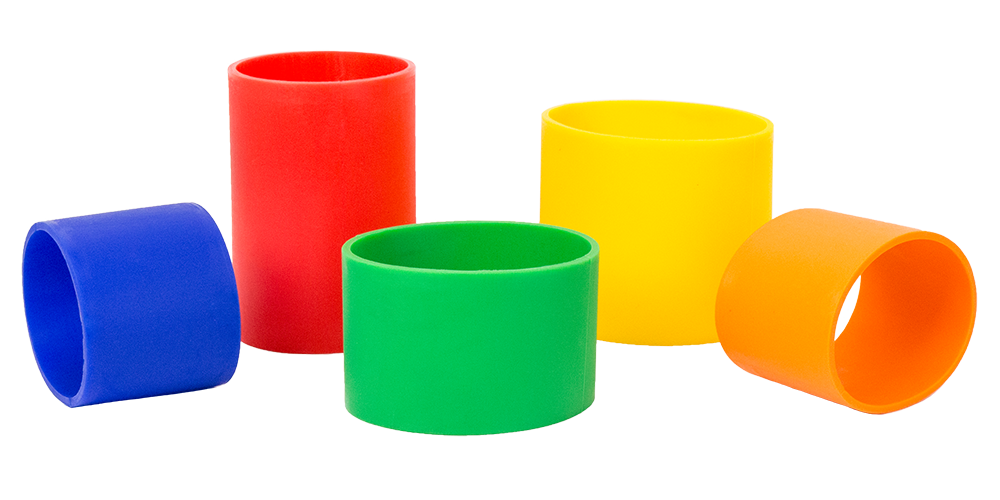 silicone sleeves for powder coating