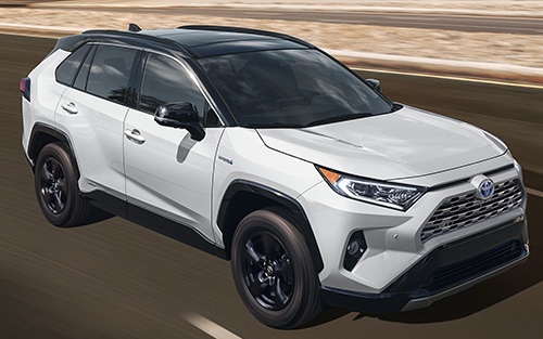 two-tone Toyota Rav-4