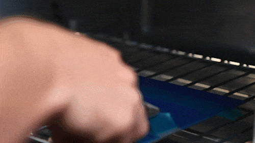 removing masking tape